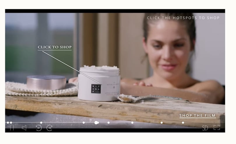 Rituals interactive video example